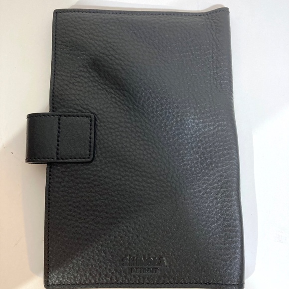 SHINOLA DETROIT LEATHER IPAD MINI / MED. JOURNAL TWO OPTIONS - Picture 11 of 14